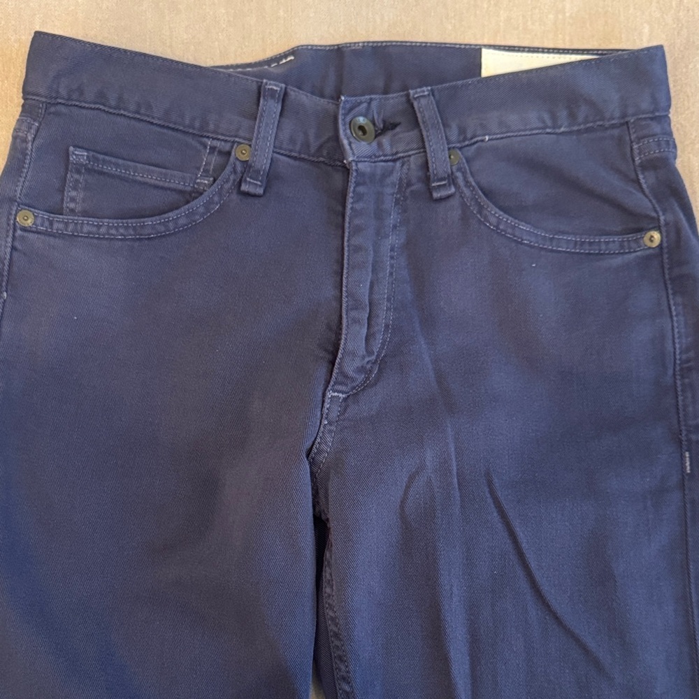 Men’s New Rag & Bone NY Color: Night Shadow Size Slim Fit 2 Chino — 29W 30L